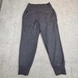 Athleta Venice High Rise Jogger Womens Small Petite Gray Zip Pocket Athleisure